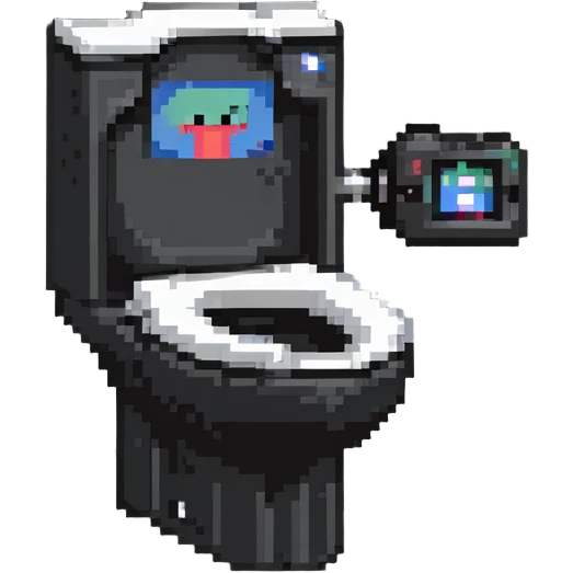 toilet with camera on head, skibidi toilet cameraman emoji