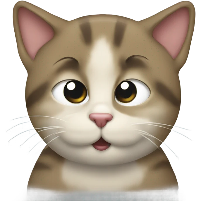 Mewing emoji