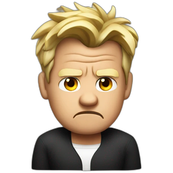 gordon ramsey sad  emoji