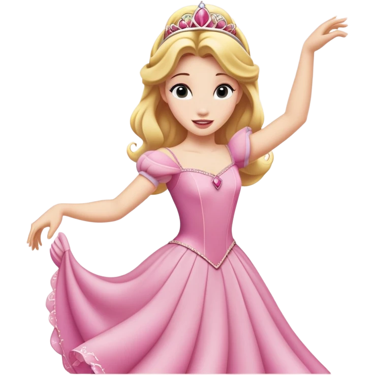 princesse disney qui danse  emoji
