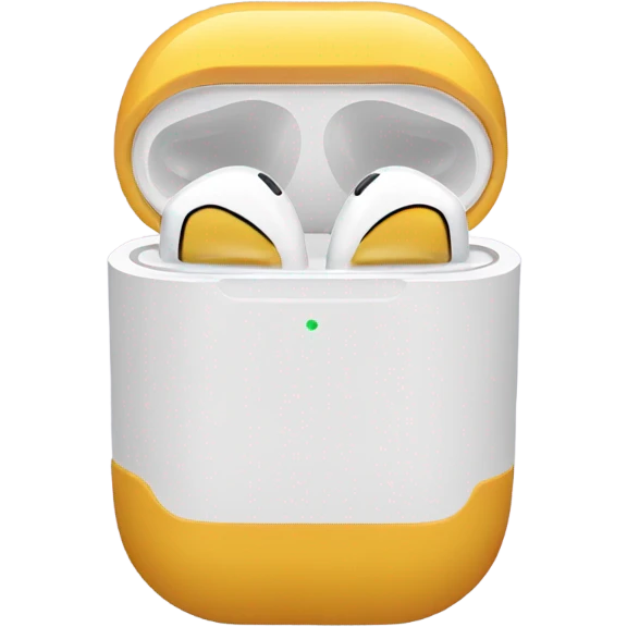 airpod with earwax emoji