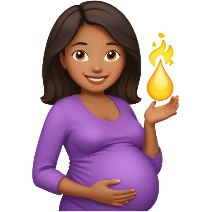 Pregnant women of color emoji