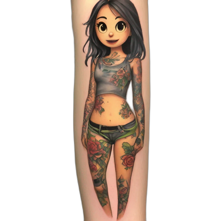 inked beauty emoji