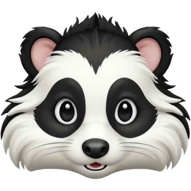 SKUNK WITH SIDE EYE emoji