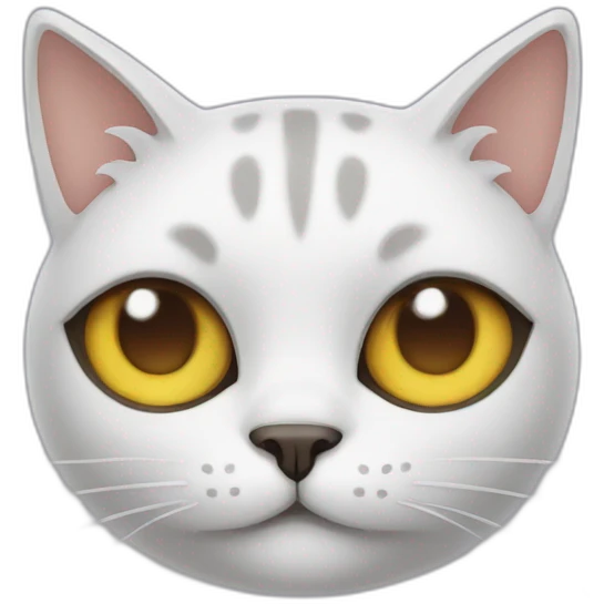 CAT with one eye emoji