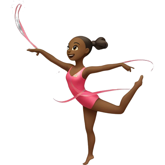 Rhythmic gymnastics emoji