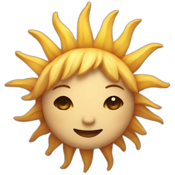 Soleil emoji