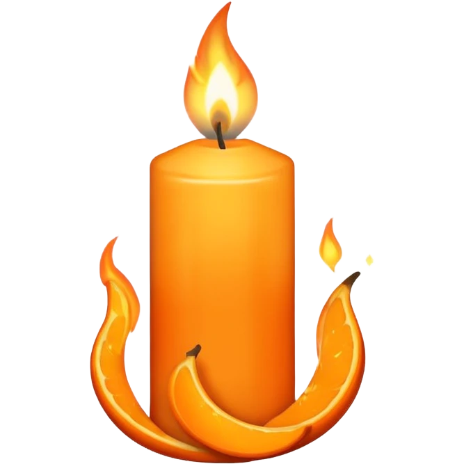 flamme bougie emoji