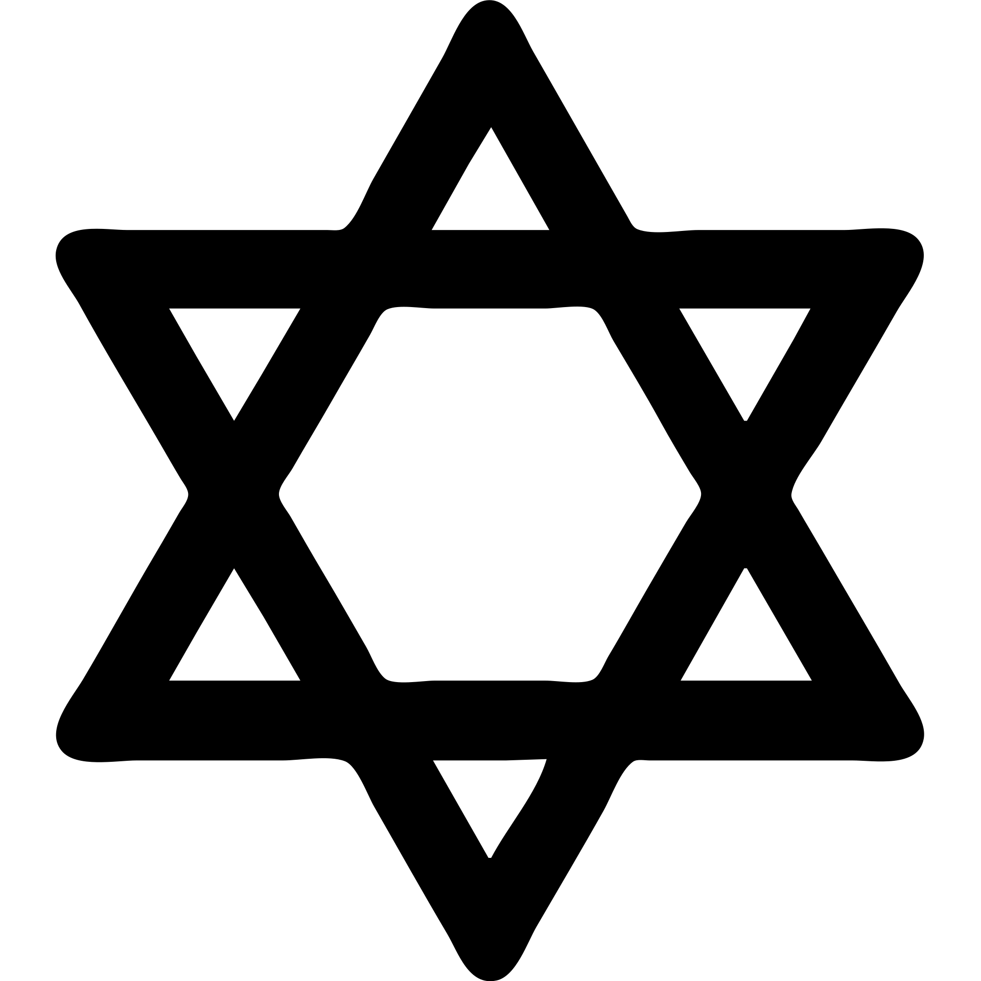 black hexagram icon emoji