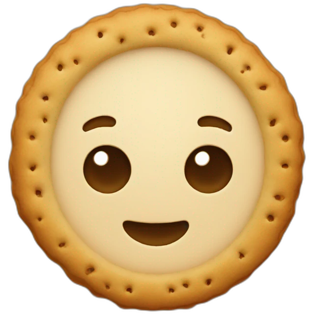 Eti nero biscuit emoji