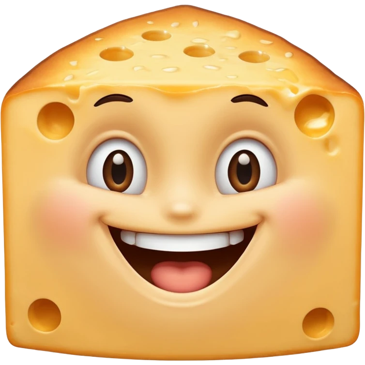 I want an overly excited face that says “I am so excited, I cannot contain. With eyes tightly squeezed together and a big cheesy grin emoji. emoji