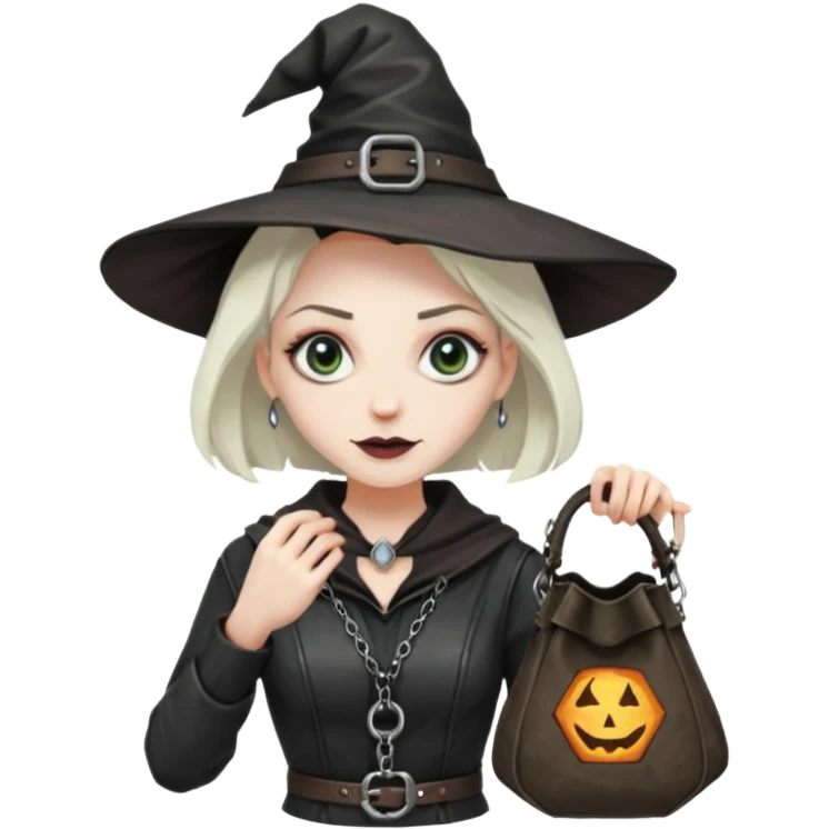 Hex bag,Witch emoji