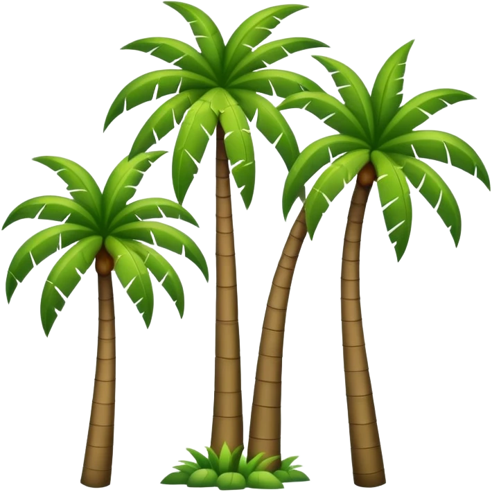 Palm trees emoji