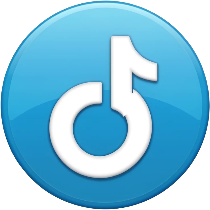 Tiktok Certification emoji blue emoji