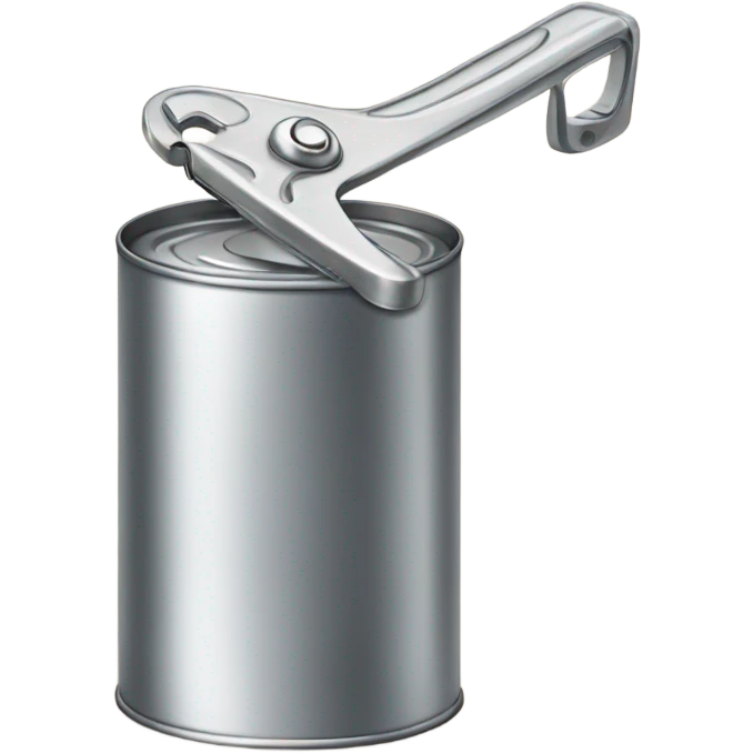 tin can opener emoji