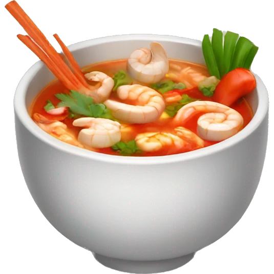 tom yum  emoji