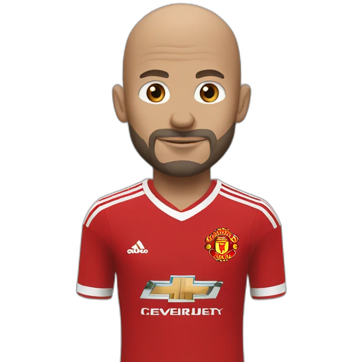Ten hag maillot Manchester united  emoji