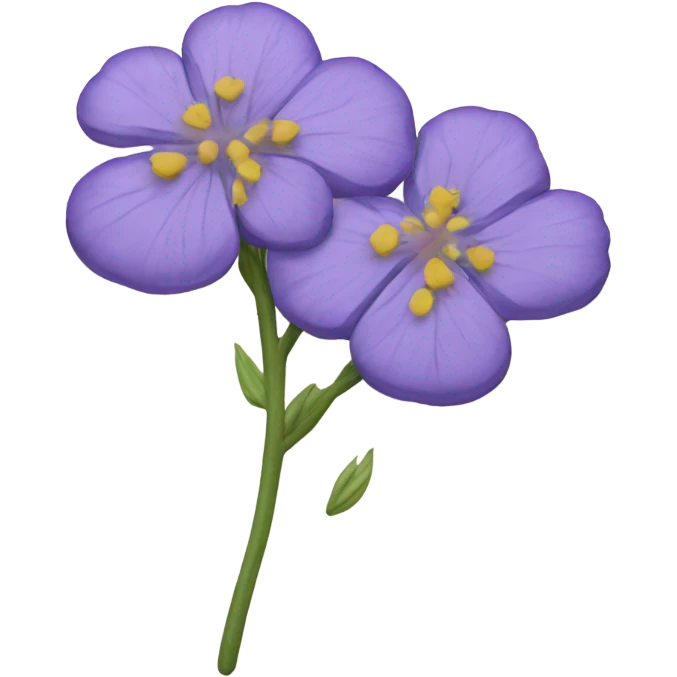 Pressed dry flower  emoji