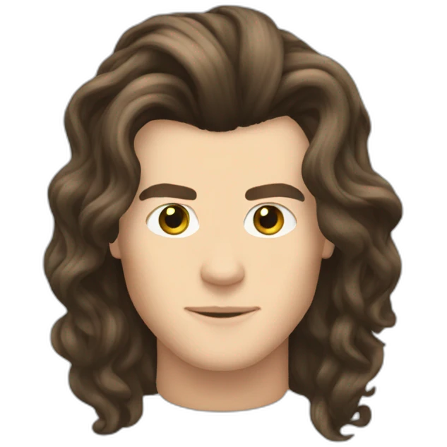 Harry styles long hair emoji