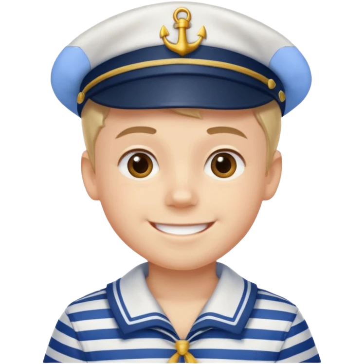boy sailor emoji