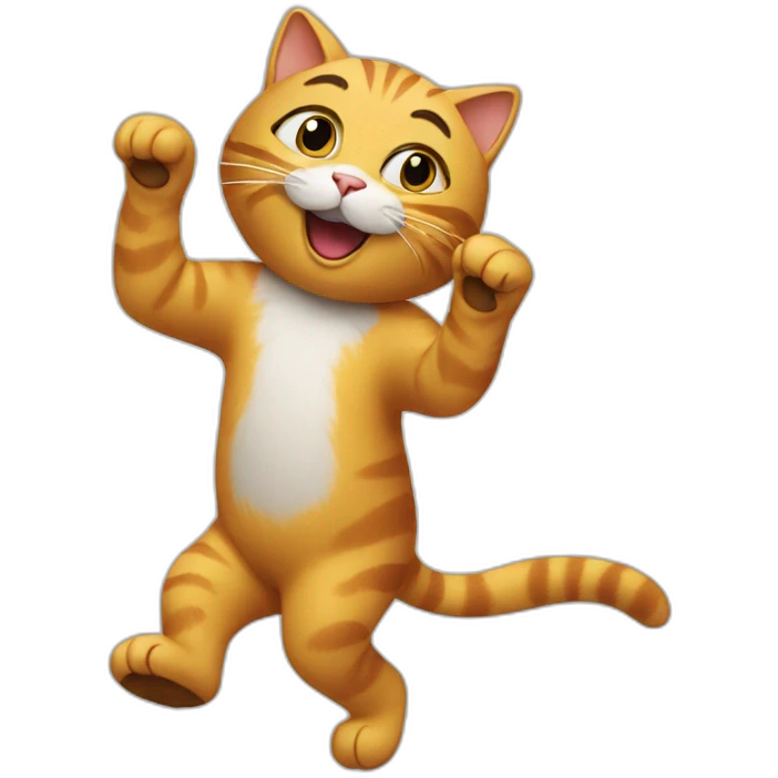 Cat dance emoji