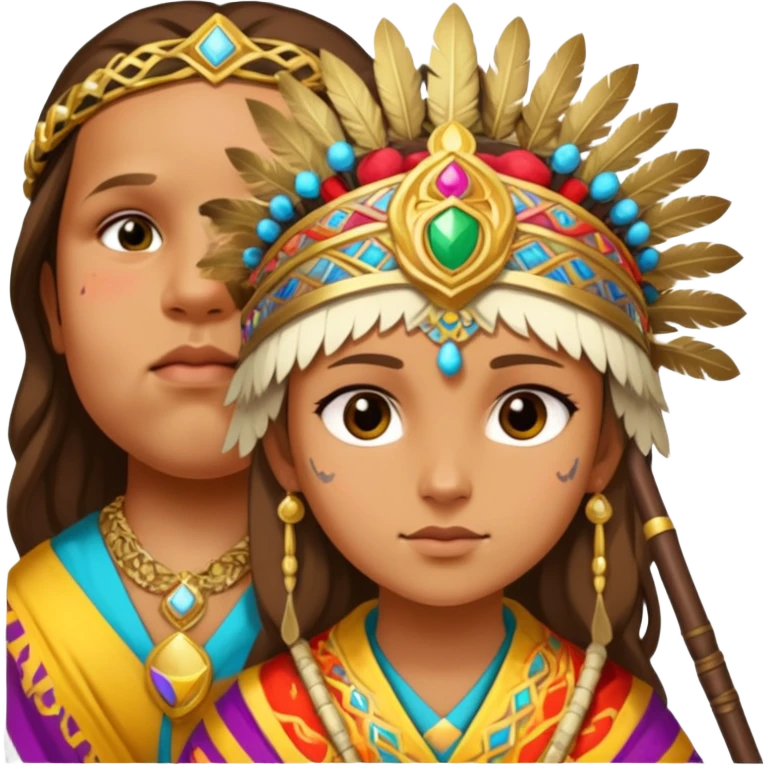 Vibrant Ceremonialist emoji