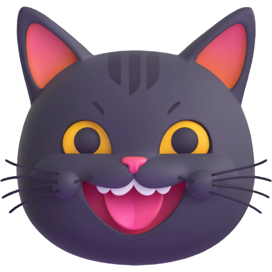 cat smiling emoji