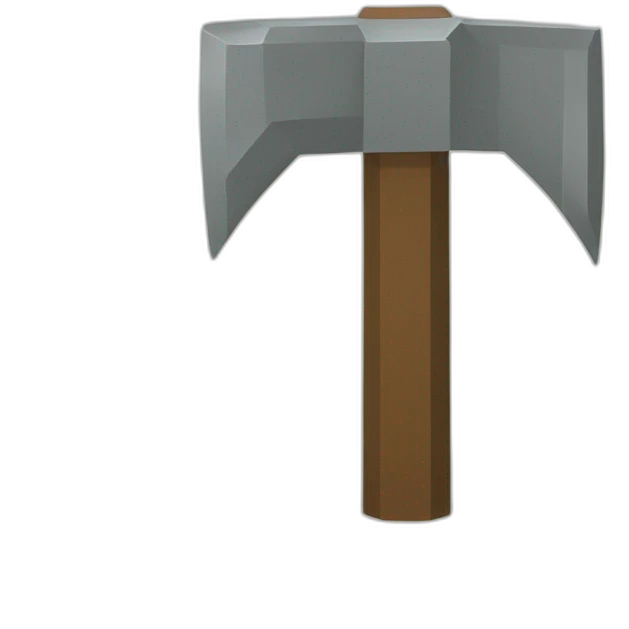 minecraft pickaxe emoji