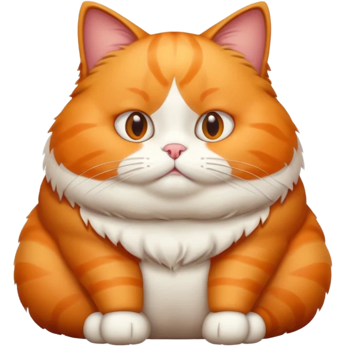 Fat cat emoji
