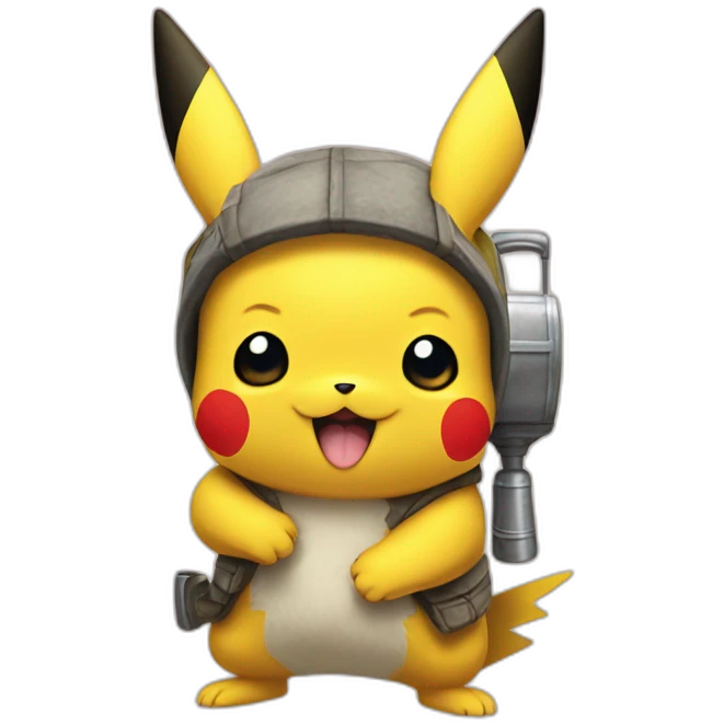 Pikachu-qui-bois-bière emoji