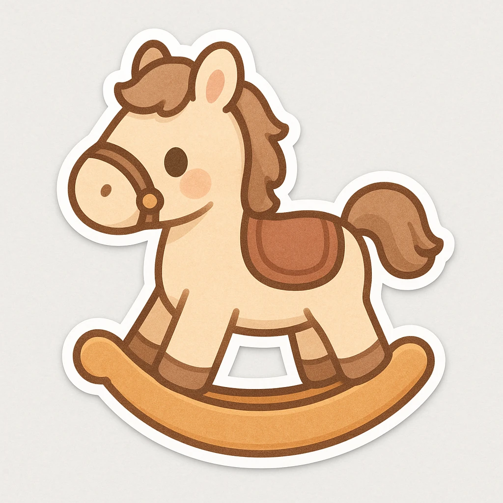rocking horse emoji