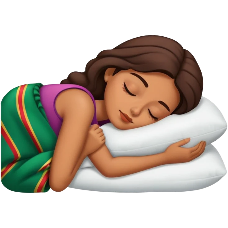 mexican female sleeping emoji