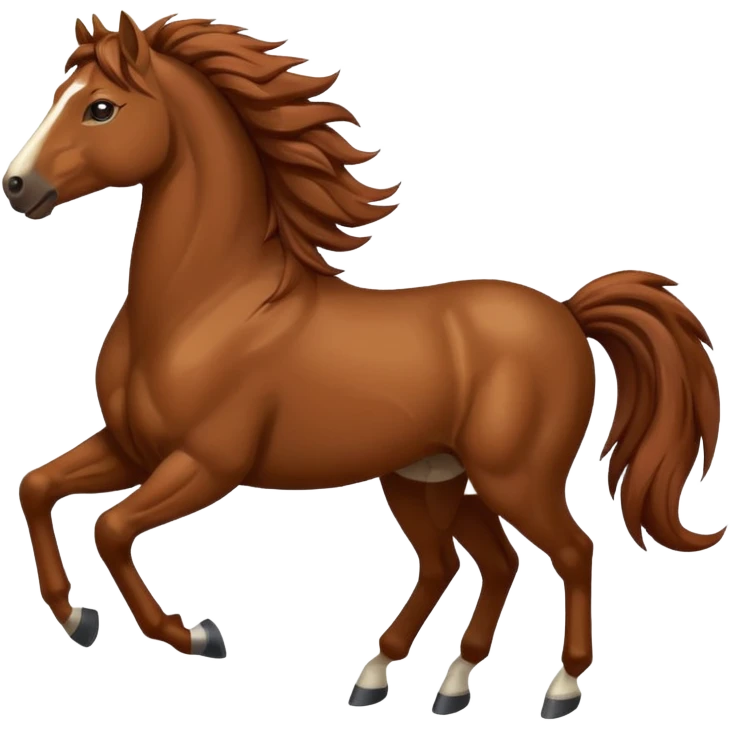 Create mustang horse emoji emoji