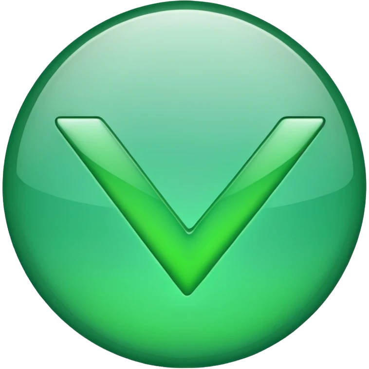 green check mark emoji