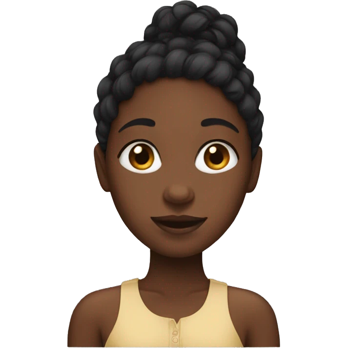Black girl  emoji
