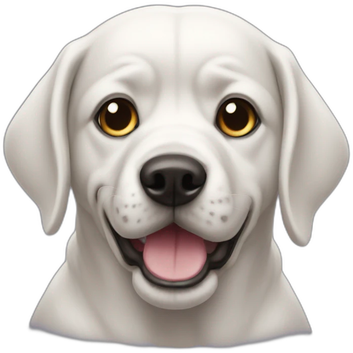 Chien fantôme emoji