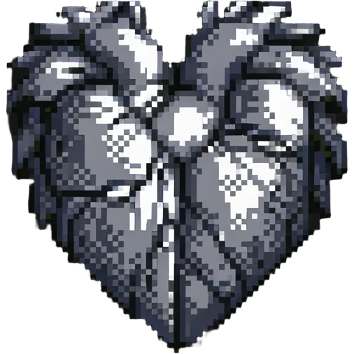 simple bold heart emoji