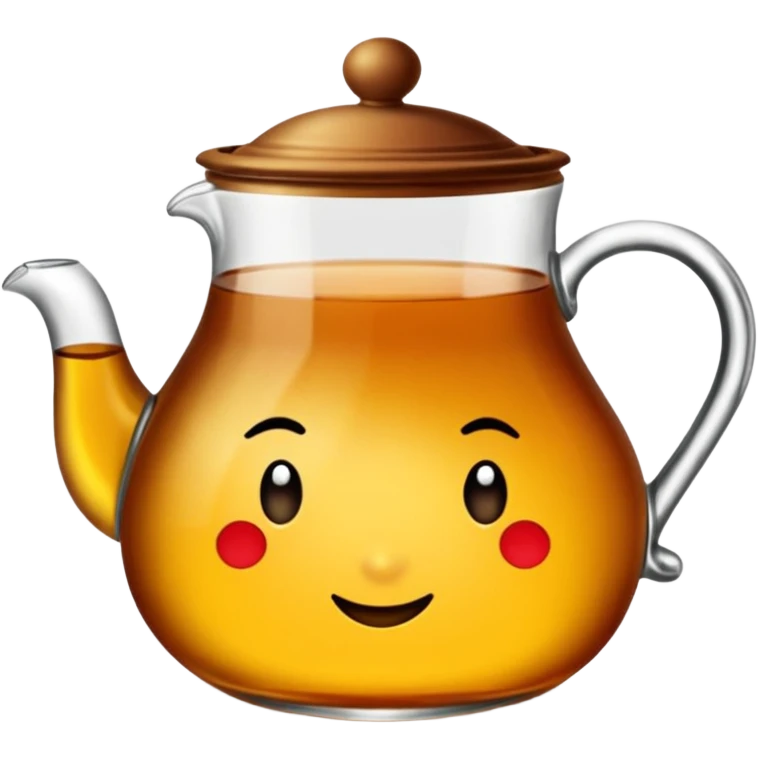 İnce belli bir bardakta türk çayı emoji