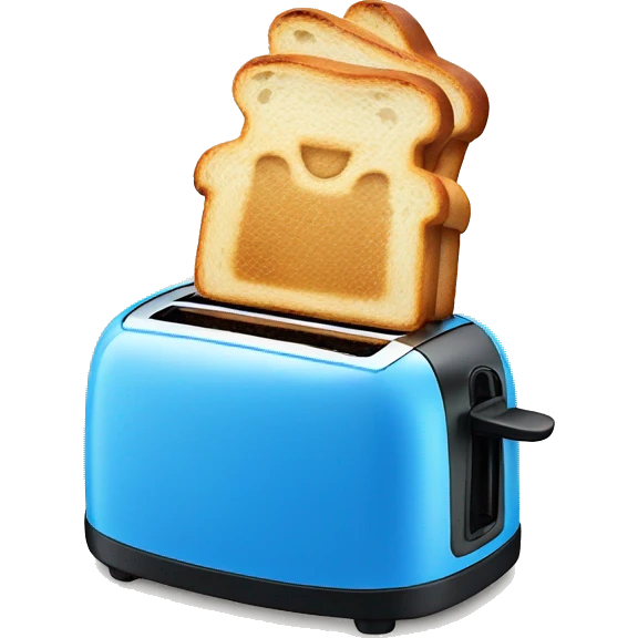 blue toaster emoji