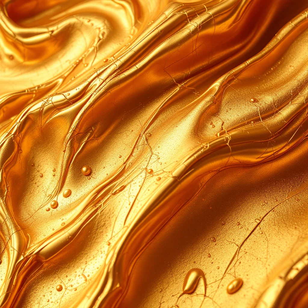 Extreme closeup of a gold texture with stratches emoji