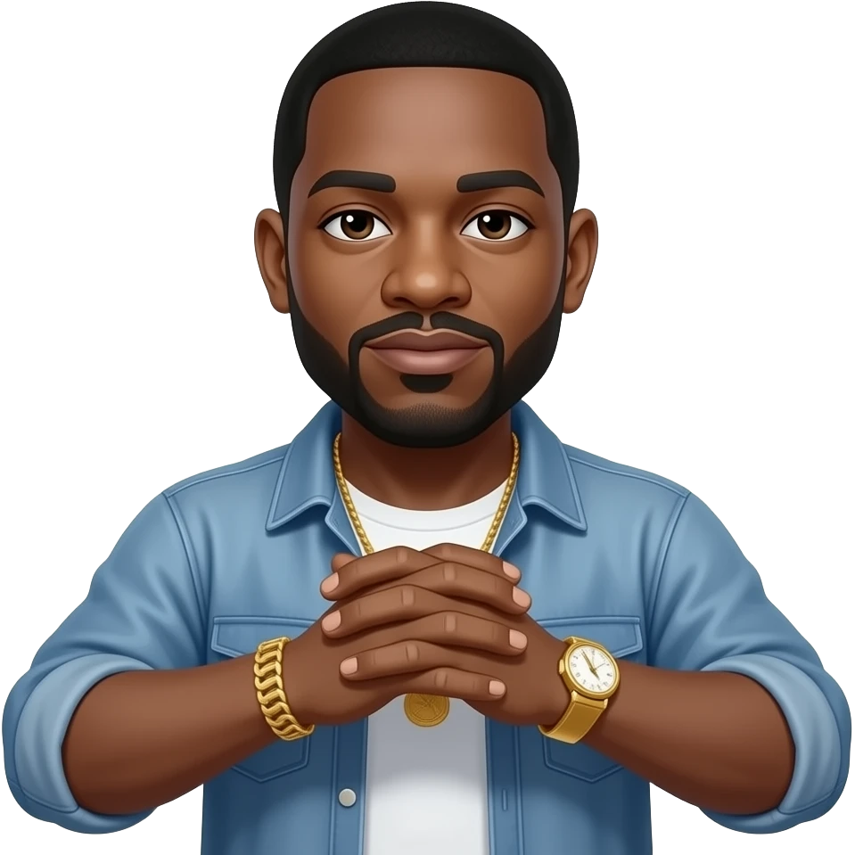 Diddy rubbing hands emoji