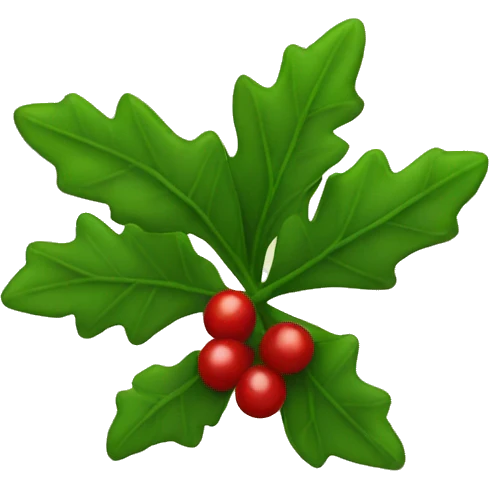 Mistletoe emoji