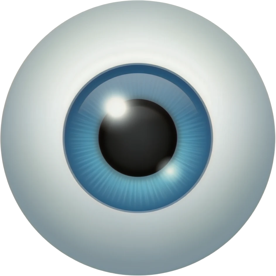 blue eye emoji