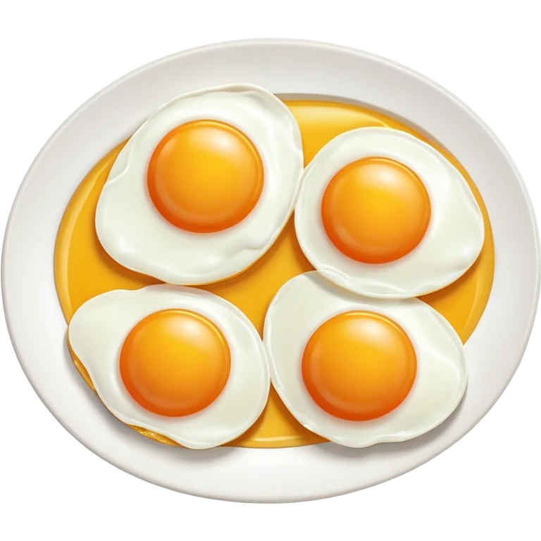 two fried eggs emoji