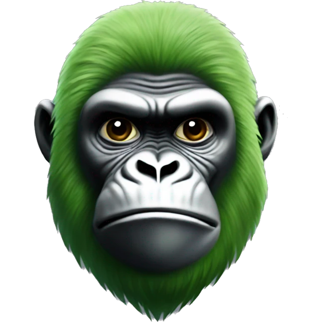 green gorilla tag gorilla emoji