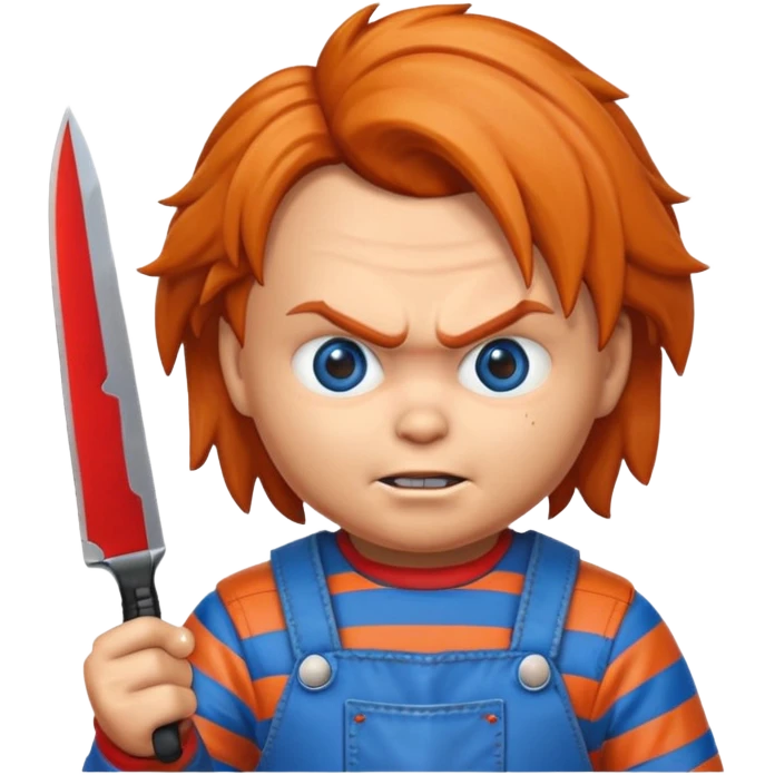 Un emojin de chuky emoji