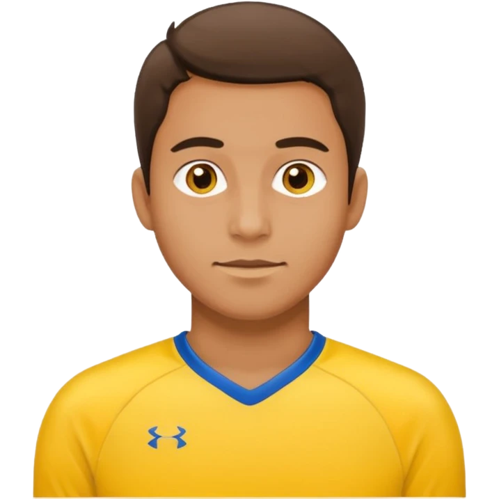 man with yellow jersey emoji