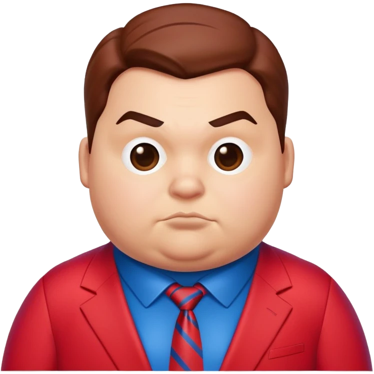 A fat Spiderman emoji