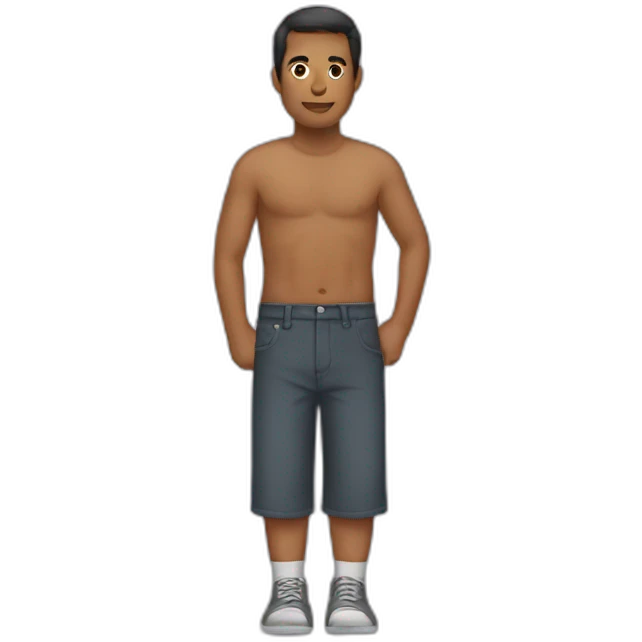 lower half of body emoji