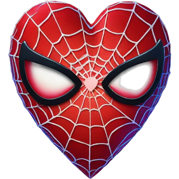 spider-man heart emoji